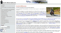 Desktop Screenshot of motorradrudi.info